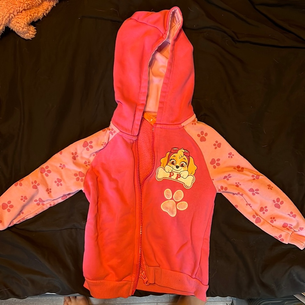 Girls 3T and 4T fall sweaters and coat. Jeggings do have a small stain, size 3T